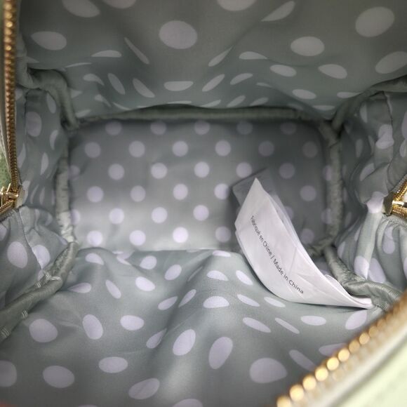 Disney Parks Loungefly Mint Green Sequin W Bow Mini Backpack Retired Rare Cute! - Picture 13 of 16